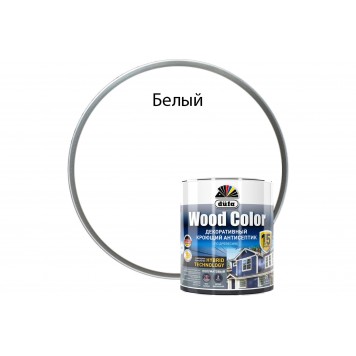 Dufa WOOD COLOR - Декоративная кроющая краска-антисептик для дерева, в ассортименте, 0,9-9 литров-1