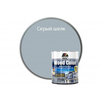 Dufa WOOD COLOR - Декоративная кроющая краска-антисептик для дерева, в ассортименте, 0,9-9 литров-2
