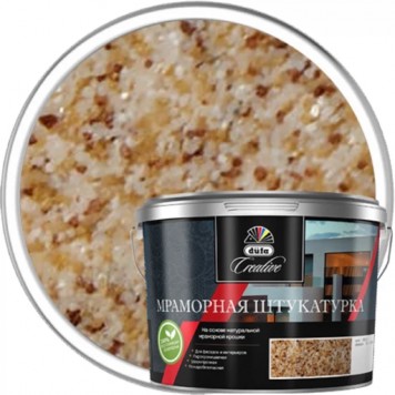 Dufa Creative Mramor - Мраморная (мозаичная) штукатурка для внутренних и наружных работ, в ассортименте, 15кг-3