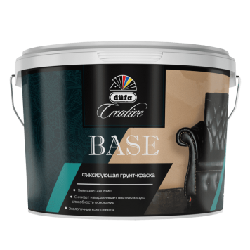 Dufa Creative BASE - Грунт-краска фиксирующая, под декоративные покрытия, 4 кг-15 кг-0