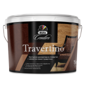 Dufa Creative TRAVERTINO - декоративная штукатурка с эффектом камня травертина, 7-15 кг
