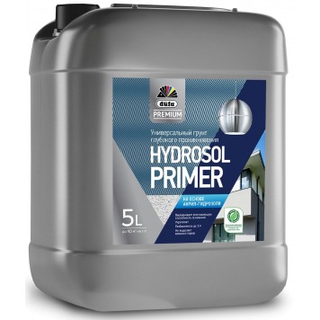 Dufa Premium HYDROSOL PRIMER - Универсальный грунт глубокого проникновения, 5 л-0