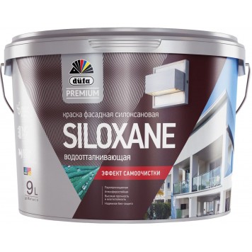 Dufa Premium Siloxane - Фасадная силоксановая краска Base 3, 0,9-9 литров-0