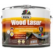 Dufa Wood Lasur  - Высокоэффективная лессирующая пропитка для защиты древесины, 0,9 л