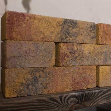 EFS Кирпич полнотелый, цвет Крокоит, в ассортименте, шт, РБ-0