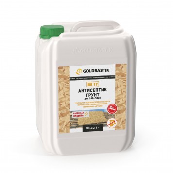 Goldbastik BS 17 - антисептик-грунт для OSB-плит, 5 кг, РБ-0