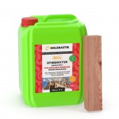 Goldbastik Бифлат Про+ ВО 34 - Био, огнезащитное средство для деревянных конструкций (1 и 2 группа), 6 - 23кг, РБ