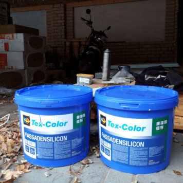 Tex-Color Fassadensilicon - Фасадная силиконовая краска высшего качества, 15л, РФ-3