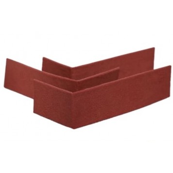 Kosbud Klinkiero Roma - Угловой гибкий камень для внутренних и наружных работ, 235-240*115 мм, шт, Польша-0