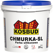 Kosbud Farba Fasadowa SL - Cиликоновая фасадная краска, 10-20 кг, Польша