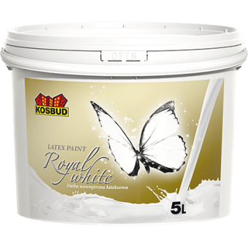 Kosbud Royal White - Интерьерная латексная краска премиум-класса, 5-15л, Польша-0