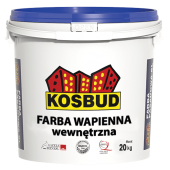 Kosbud Farba Wapienna - Известковая краска для влажных помещений, 10-20кг, Польша