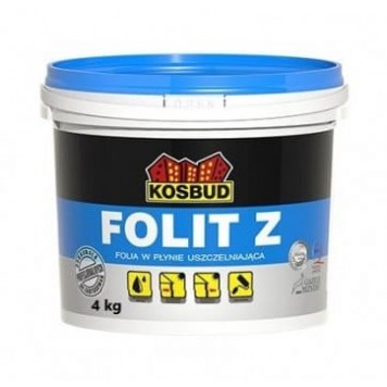 Kosbud FOLIT Z - Однокомпонентная гидроизоляция для внутренних работ, 4кг, Польша-0