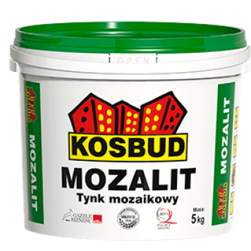 Kosbud Mozalit NTM - Мозаичная штукатурка с супер белым наполнителем, в ассортименте, 5 кг, Польша-0