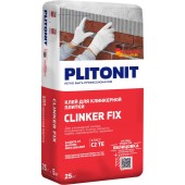 PLITONIT Clinker Fix - Смесь сухая облицовочная клеевая, 25 кг, РФ