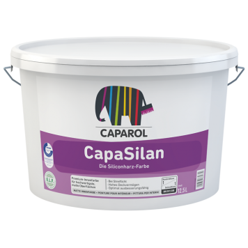 Caparol CapaSilan E.L.F - Силиконовая моющаяся краска для потолков, 2.5-10 литров, Германия.-0