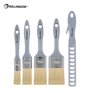 ROLLINGDOG - Набор из 4 кистей малярных плоских Standard-0