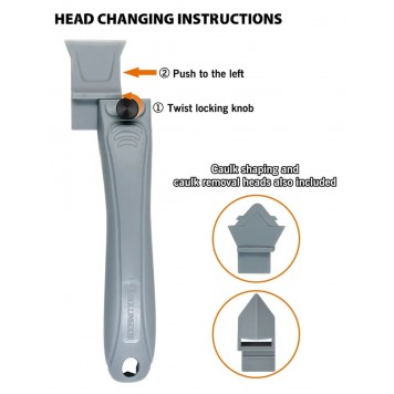 ROLLINGDOG - Набор для нанесения и удаления герметика 9 в 1-4