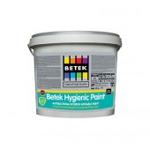 BETEK Hygienic Paint S.Gloss - Антибактериальная краска для внутренних работ, полуматовая, 7.5-15 л, Турция.