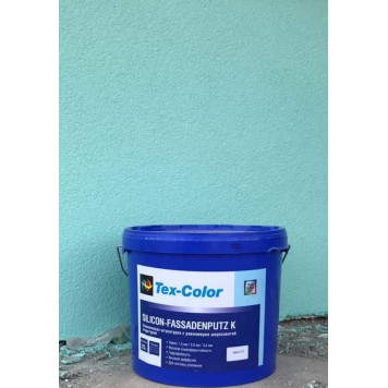 Tex-color Silicon Fassadenputz - Высококачественная силиконовая декоративно-защитная штукатурка, фактура K15, K20, K30, R15, R20 в ассортименте, 25кг-6