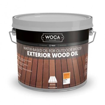 WOCA Exterior Wood Oil - Масло на водной основе для террас и фасадов, в ассортименте, 0,75-2,5 л, Дания-1