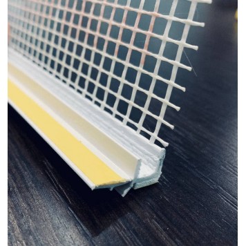 Bella Plast BP 13 - Профиль примыкания с сеткой и манжетой, тип 9/6, 2500мм, Польша-2