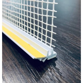 Bella Plast BP 13 Midi - Профиль примыкания с сеткой и манжетой, тип 9/3, 2500мм, Польша-2