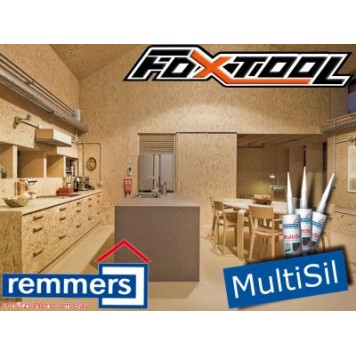 Remmers Multi Sil - Эластичный герметик на основе силикон-каучука с нейтральной реакцией отверждения, 310 мл. - 600 мл, Германия-1