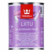 Tikkurila Liitu Base A - Грифельная краска, белая, 0,9 л, Финляндия