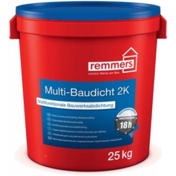 Remmers MB 2K (Multi Baudicht 2K)  - 2-х компонентное гидроизоляционное покрытие, для любых работ, 25 кг, Германия-0