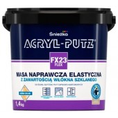 Акрил Путц FX 23 Flex - Эластичная ремонтная шпатлевка с добавлением стекловолокна, 0.5кг, Польша