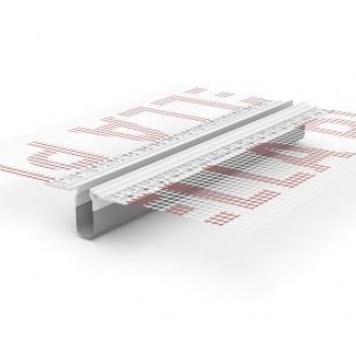 Bella Plast BP 15 - Деформационный Е-образный профиль для фасадов 2500 мм, Польша-0