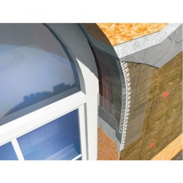 Profil Systems - Уголок арочный ПВХ с сеткой, 2,5 - 3 м в ассортименте, РФ-1