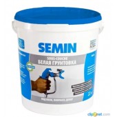 Semin Sous Couche Airless (Blue cover/ Синяя крышка) - Готовая к применению многофункциональная белая грунтовка, 22 кг, РФ