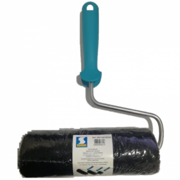 Semin - Валик с ручкой для нанесения шпаклевки, ворс из нейлона 18мм, в ассортименте, Франция-0