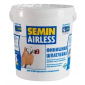 Semin Airless Classic (Белая крышка) - Шпатлевка для безвоздушного нанесения, до 3-х мм, 25 кг, РФ