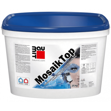 Baumit MosaikTop - Мозаичная штукатурка для внутренних и наружных работ, в ассортименте, 25 кг, Австрия.-0