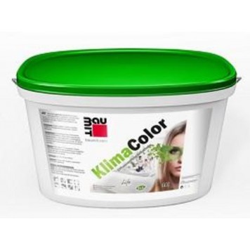 Baumit KlimaColor - Интерьерная силикатная краска с хорошей укрывистостью, 14 л, Австрия-0