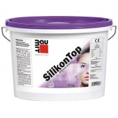 Baumit SilikonTop - Декоративная фасадная силиконовая штукатурка, фактура в ассортименте, 25 кг, Австрия
