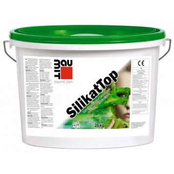 Baumit SilikatTop - Силикатная фасадная штукатурка, фактура в ассортименте, 25 кг, Австрия-0