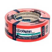 Blue Dolphin Contractor Tape - Малярная лента ПВХ, 60 дней УФ стойкости, 48мм x 50м, Польша
