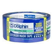 Blue Dolphin Tarp & Stucco Tape  - Малярная лента для рельефных поверхностей, размер 48*25-50м в ассортименте, Польша