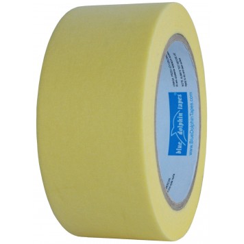 Blue Dolphin Tape - Крепированная малярная лента, размер 30-48*50м в ассортименте, Польша-0