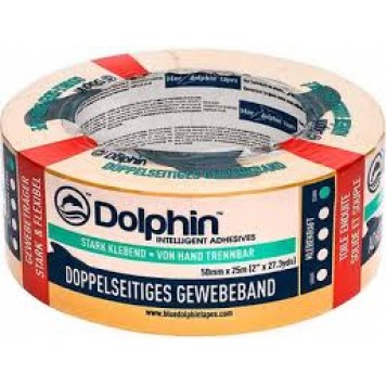 Blue Dolphin Tape - Двухсторонняя ковровая лента, размер 50*5-25м в ассортименте, Польша-0