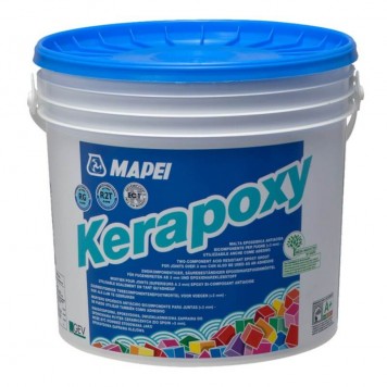 MAPEI Kerapoxy CQ - Кислотостойкая эпоксидная фуга, шов 1-10 мм, в ассортименте, 10 кг, Италия.-1