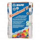MAPEI Kerabond T-R - Клей для плитки C1T с нулевым вертикальным сползанием, серый/белый, 25 кг, РФ