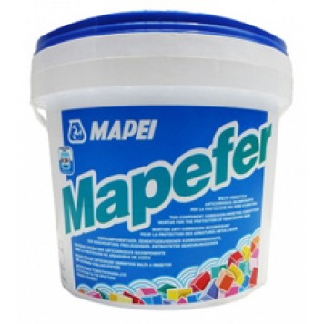 MAPEI MAPEFER - Антикоррозийный цементный раствор для защиты арматуры, 2 кг, Италия-0