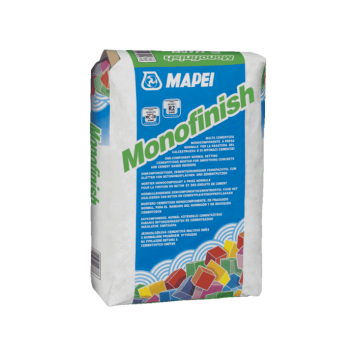 Mapei Monofinish - Быстротвердеющий тиксотропный раствор для выравнивания бетонных поверхностей, 25 кг, РФ-0