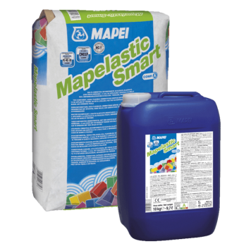 MAPEI Mapelastic Smart A+ B - Гидроизоляционный раствор со способностью перекрывать трещины >2 мм, 20+10 кг, РФ-0