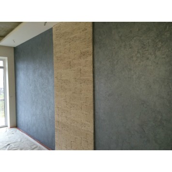 Caparol StuccoDecor Di Perla Silber/Gold - Шпатлевочная масса с серебристым блеском, Германия, 2.5 л. -4